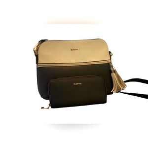 Women 2pcs Set Messenger Crossbody & Wallet Purse